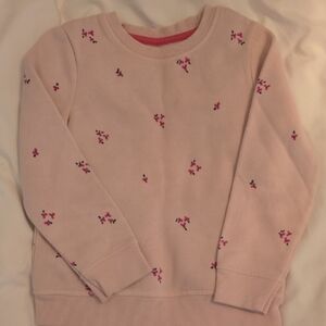 Pink Floral Sweatshirt Cat And Jack